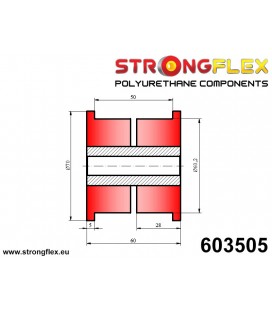 603505: Universal bush 60mm