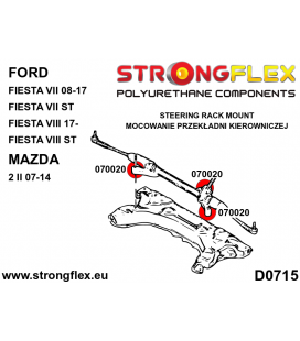 076166B: Full suspension bush kit