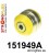 151949A: Front lower arm - rear bush SPORT