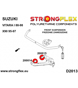 200014A: Front control arm – front bush SPORT