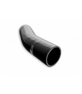 Silicone elbow 23' 63mm Black