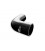 Silicone Reducer elbow 90' 60/63mm Black