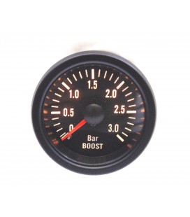 Autogauge VDO stiliaus turbinos slėgio indikatorius 51mm 3BAR