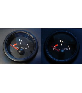 AUTO GAUGE 52mm T90 kuro lygio 10-180ohm indikatorius