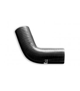 Silicone elbow 67' 63mm Black