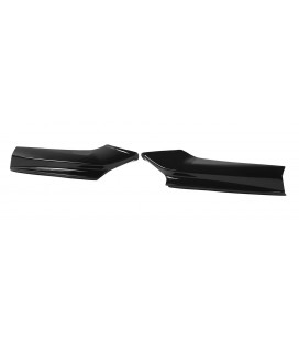 Diffuser BMW 5 F10 F11 Front Bumper Performance Style Gloss Black