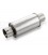Straight flow Muffler Round 125mm L-245mm D-76 SS