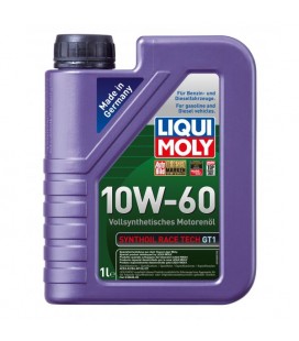 Variklinė alyva Liqui Moly sportiniams automobiliams Synthoil Race Tech GT1 10W-60 1L