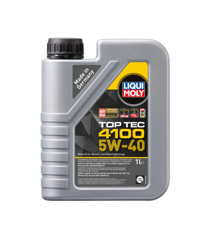 Engine lubricant Liqui-Moly Top Tec 4100 5W-40 1L