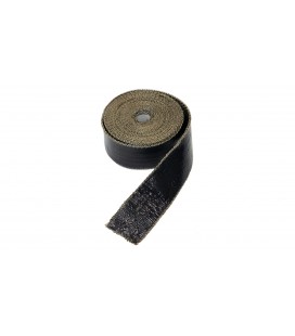 TurboWorks Exhaust heat wrap 50mm x 1mm 10m Titanium + Foil