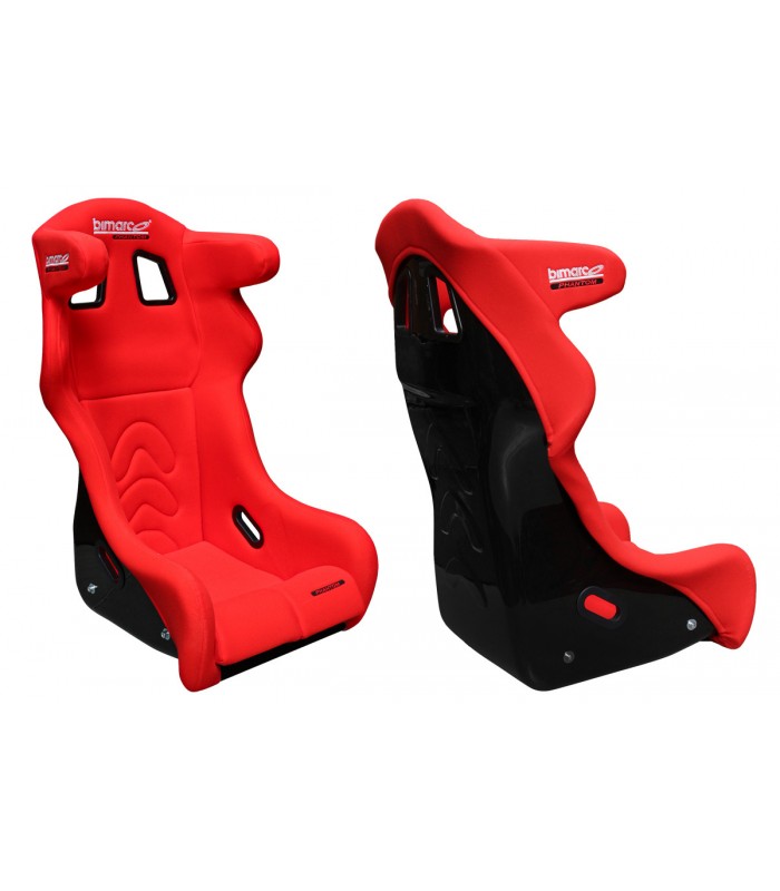 Racing Seat Bimarco Phantom Welur Red FIA
