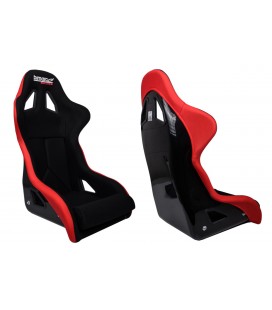 Racing Seat Bimarco Cobra III Velvet Black/Red