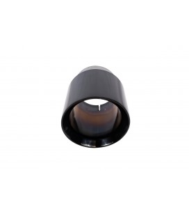 Exhaust Tip 101mm enter 76mm Gloss Black
