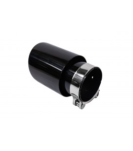 Exhaust Tip 101mm enter 76mm Gloss Black