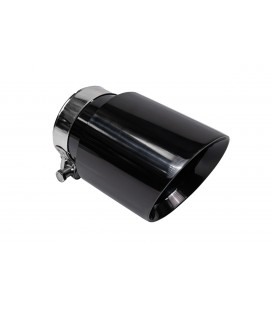Exhaust Tip 101mm enter 76mm Gloss Black