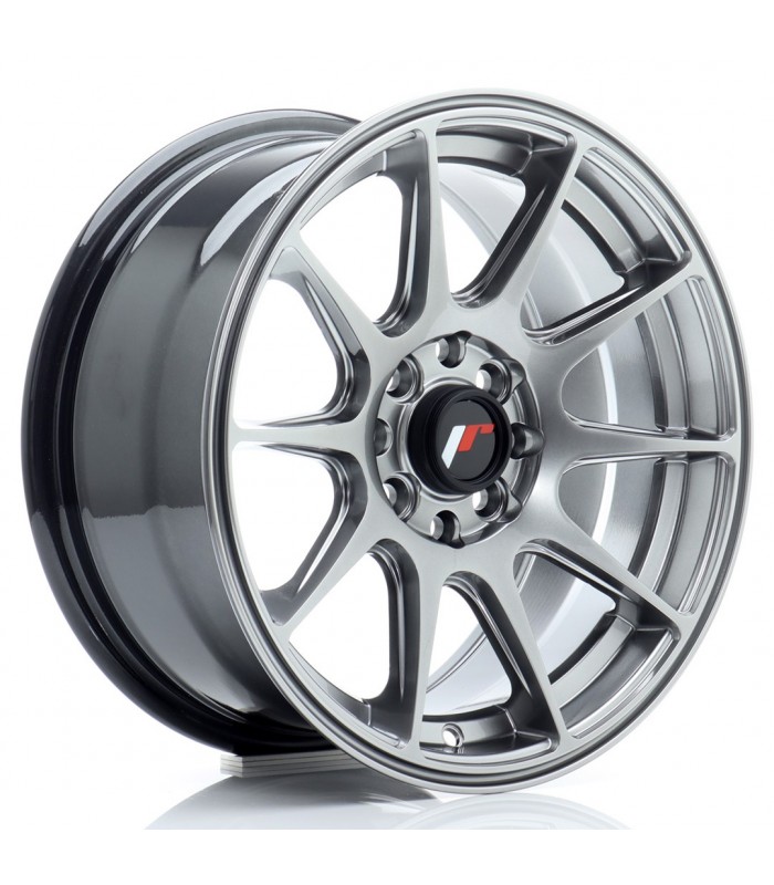 JR Wheels JR11 15x7 ET30 4x100/108 Hyper Black