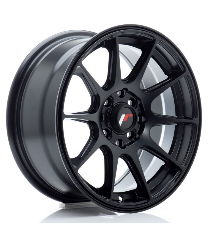 JR Wheels JR11 15x7 ET30 4x100/108 Matt Black