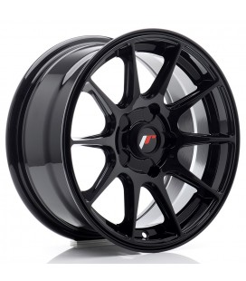 JR Wheels JR11 15x7 ET30 5H Blank Gloss Black
