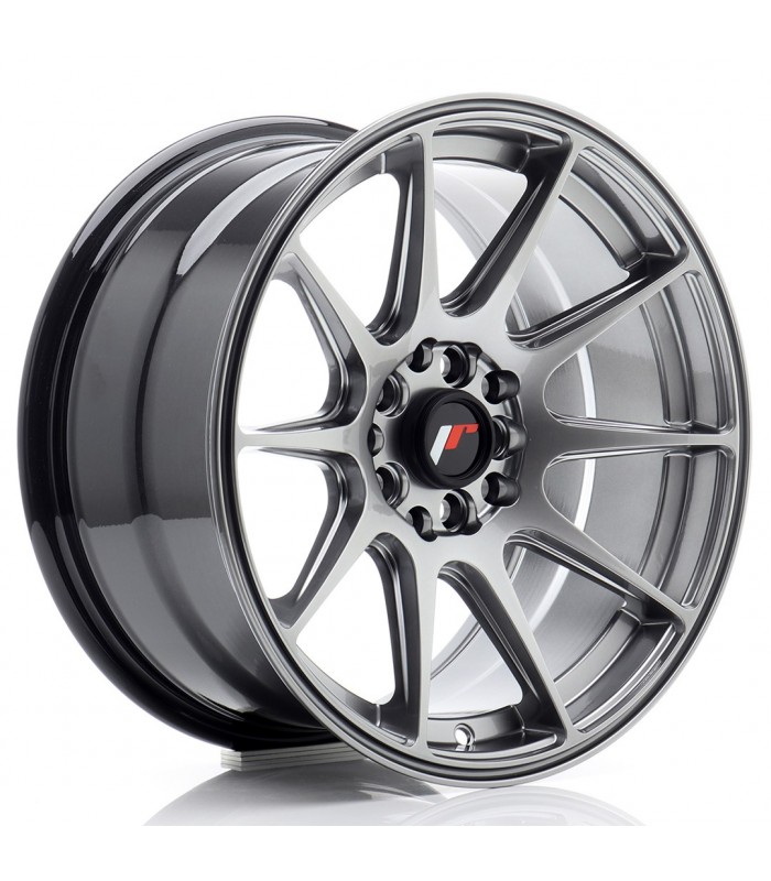 JR Wheels JR11 16x8 ET25 4x100/108 Hyper Black