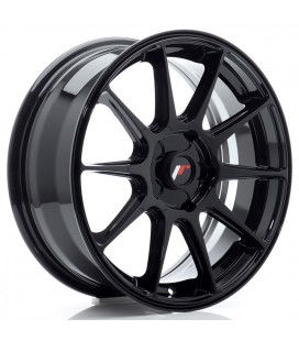 JR Wheels JR11 17x7 ET20-38 5H BLANK Gloss Black