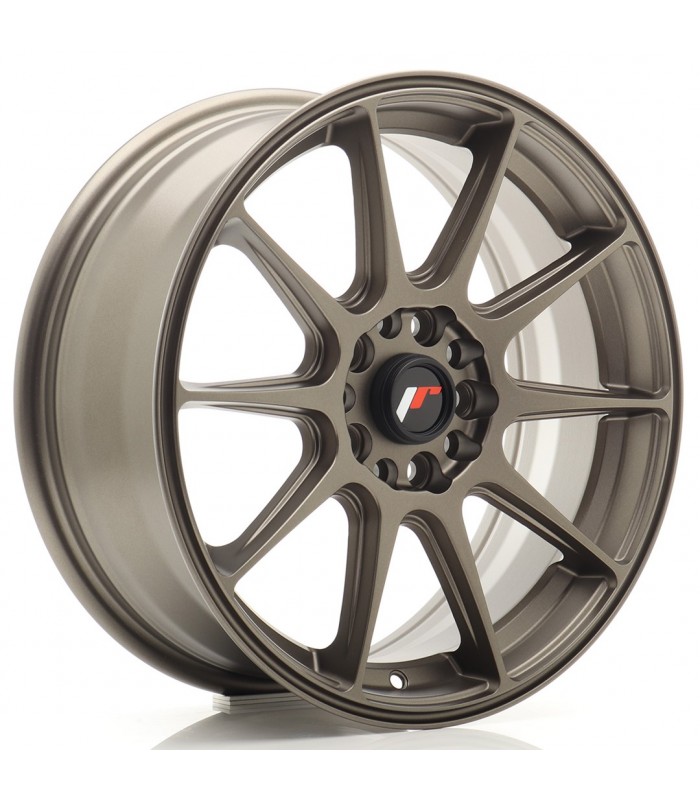 JR Wheels JR11 17x7 ET25 4x100/108 Matt Bronze