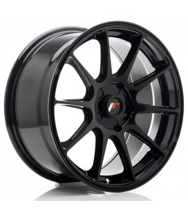 JR Wheels JR11 17x8 ET20-35 5H BLANK Gloss Black