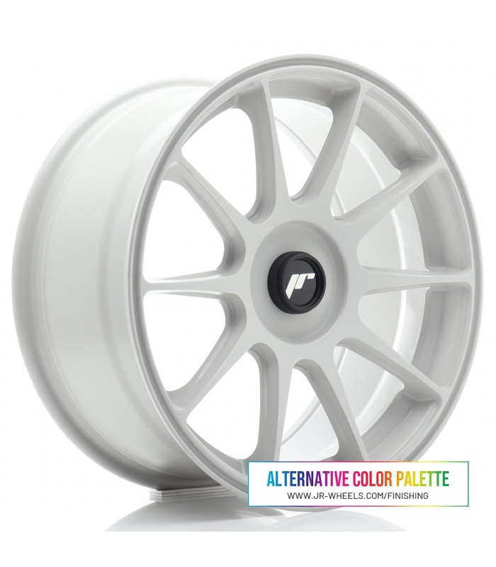 JR Wheels JR11 17x8 ET20-35 BLANK Custom Finish