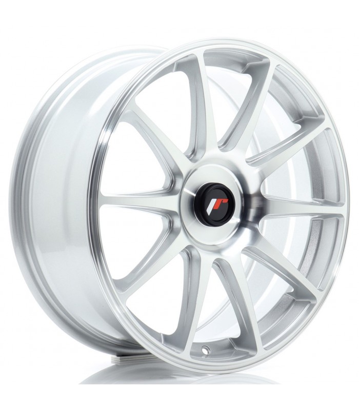 JR Wheels JR11 18x7,5 ET20-40 BLANK Silver Machined