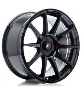 JR Wheels JR11 18x8,5 ET20-40 4H Blank Gloss Black