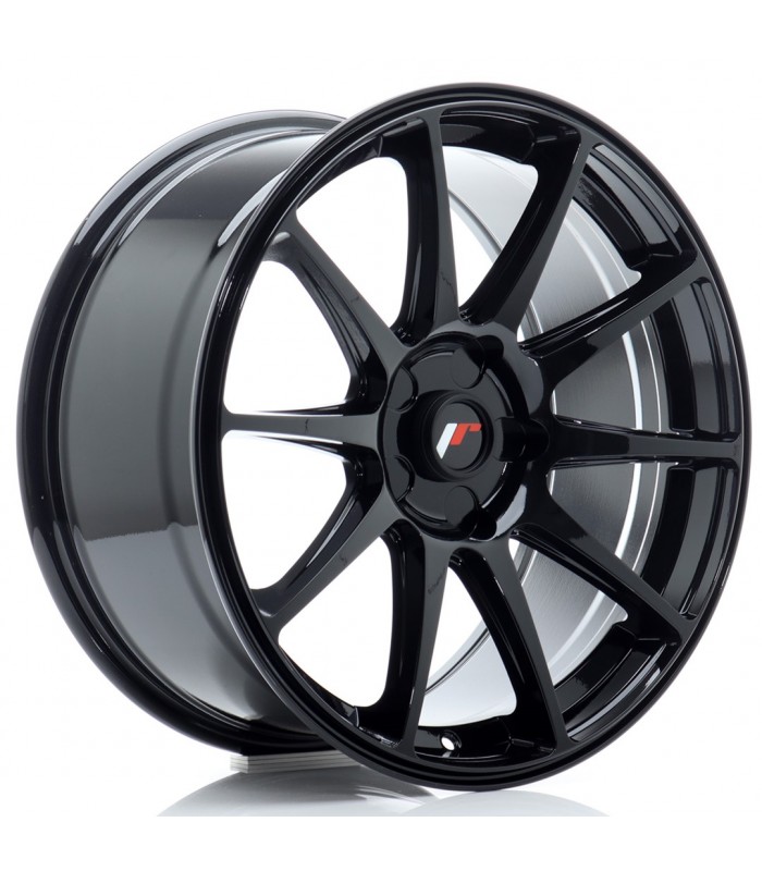 JR Wheels JR11 18x8,5 ET20-40 5H Blank Gloss Black