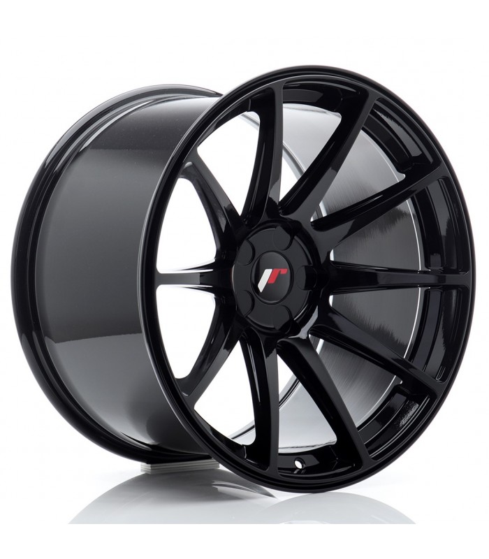 JR Wheels JR11 19x11 ET15-25 5H Blank Gloss Black