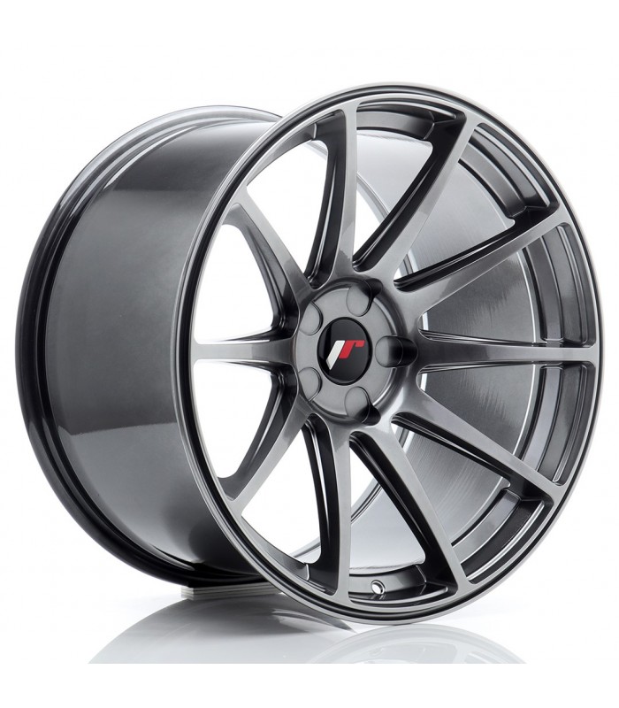JR Wheels JR11 19x11 ET15-25 5H Blank Hyper Black
