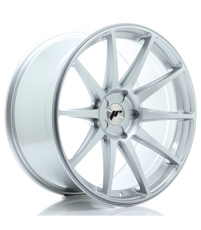 JR Wheels JR11 20x10 ET20-40 5H BLANK Hyper Silver
