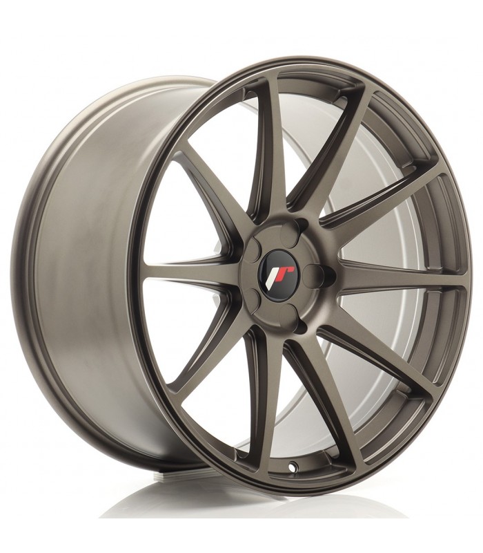 JR Wheels JR11 20x10 ET20-40 5H BLANK Matt Bronze