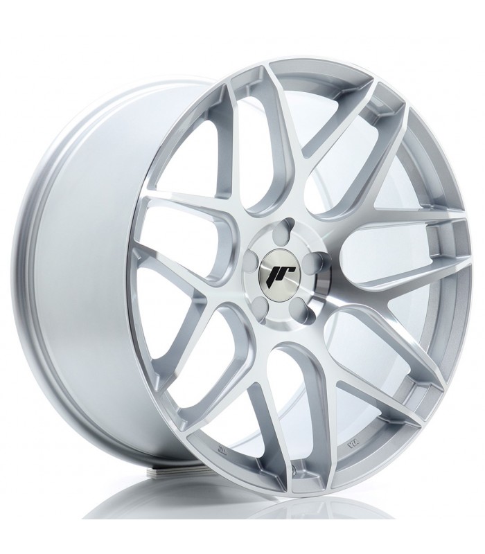 JR Wheels JR18 20x10 ET20-40 5H BLANK Silver Machined Face