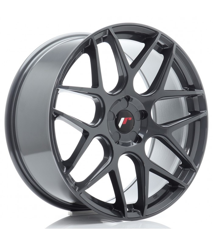 JR Wheels JR18 20x9 ET20-40 5H BLANK Hyper Gray
