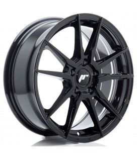 JR Wheels JR21 17x7 ET40 5x100 Gloss Black