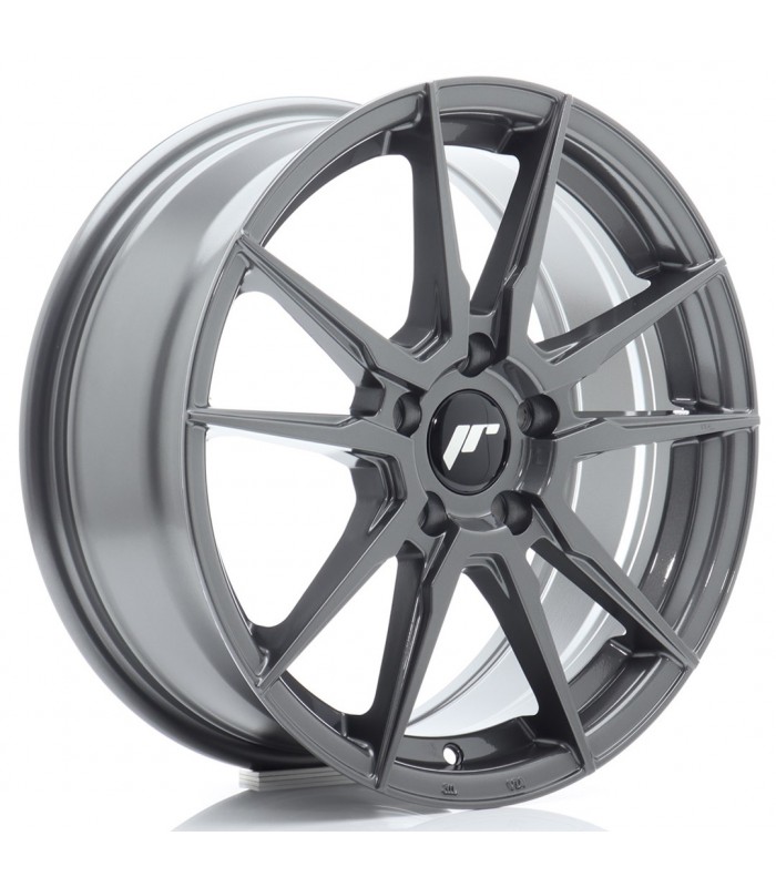 JR Wheels JR21 17x7 ET40 5x114 Hyper Gray