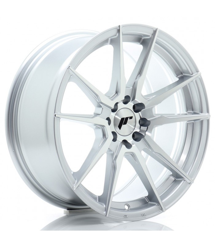 JR Wheels JR21 17x8 ET35 4x100/114 Silver Machined