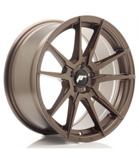 JR Wheels JR21 17x8 ET35 5x100 Matt Bronze