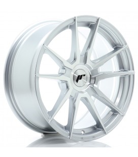 JR Wheels JR21 17x9 ET20-45 BLANK Silver Machined