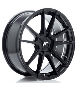 JR Wheels JR21 18x8 ET20-40 5H BLANK Glossy Black