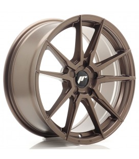 JR Wheels JR21 18x8 ET20-40 5H BLANK Matt Bronze