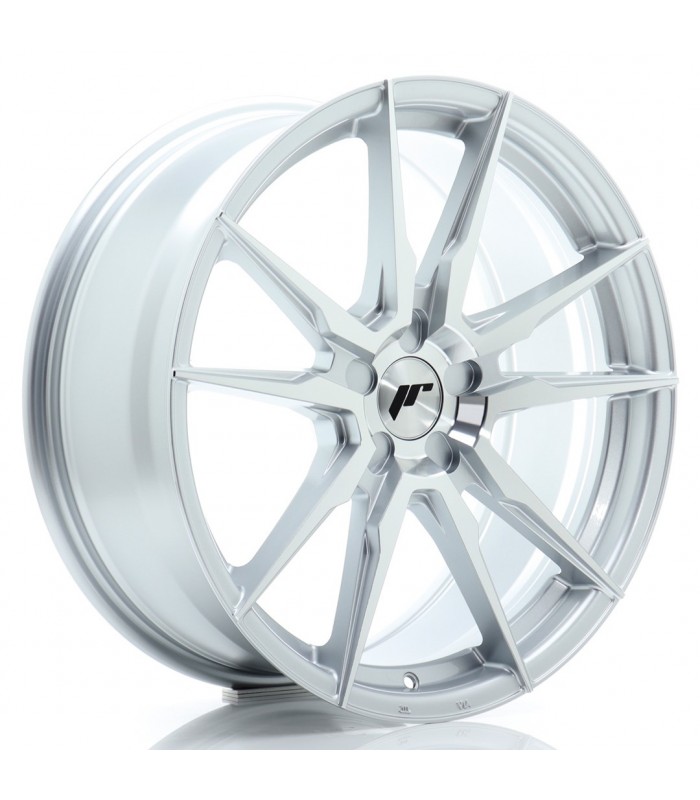 JR Wheels JR21 19x8,5 ET20-45 5H BLANK Silver Machined Face