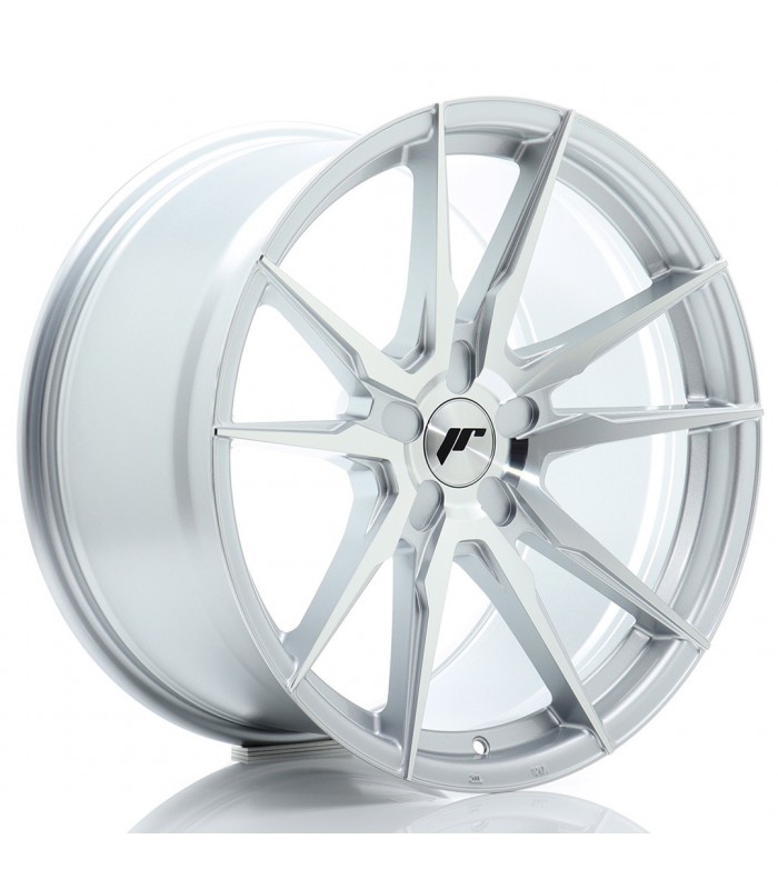 JR Wheels JR21 19x9 ET20-40 5H BLANK Silver Machined Face