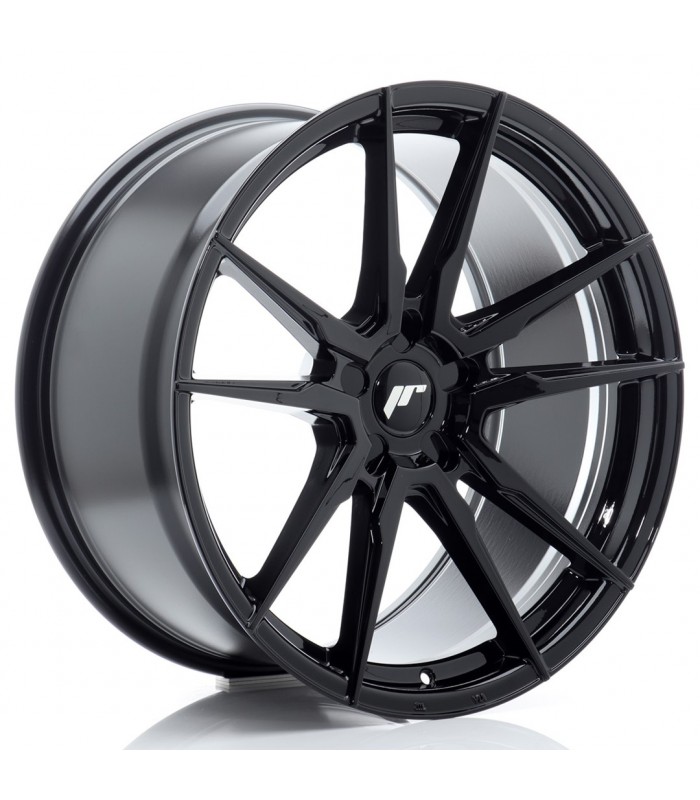JR Wheels JR21 20x9 ET20-35 5H BLANK Gloss Black