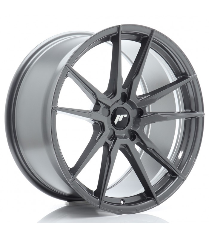 JR Wheels JR21 20x9 ET20-35 5H BLANK Hyper Gray