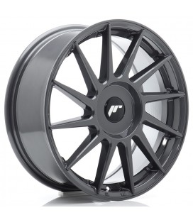 JR Wheels JR22 17x7 ET20-40 BLANK Hyper Gray