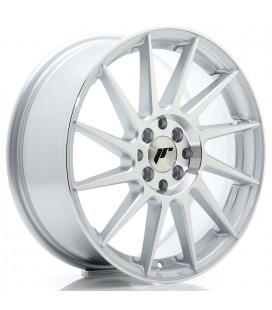 JR Wheels JR22 17x7 ET40 5x100/114 Silver Machined Face