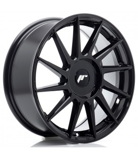 JR Wheels JR22 17x8 ET20-45 BLANK Glossy Black